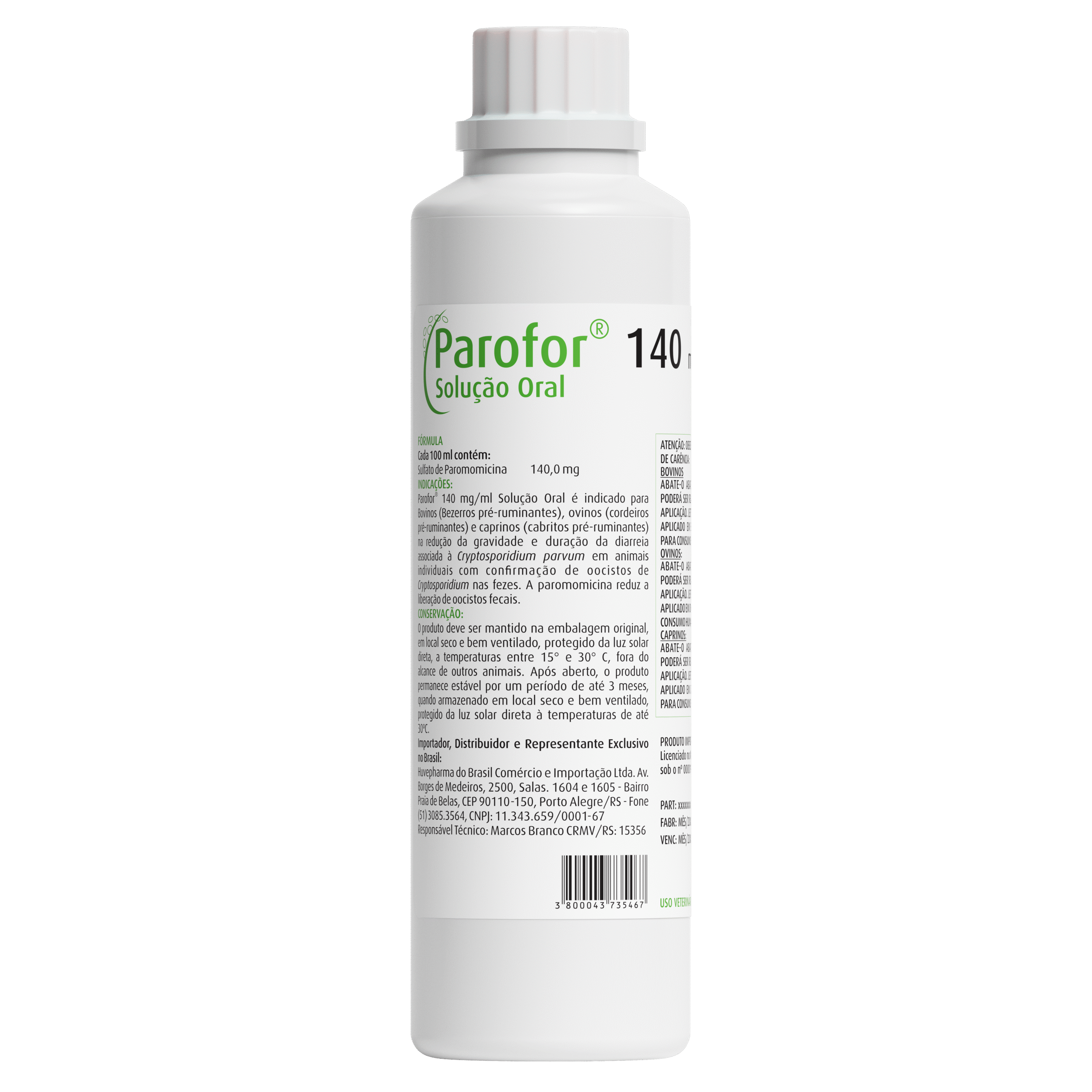 Parofor Solução Oral | Huvepharma